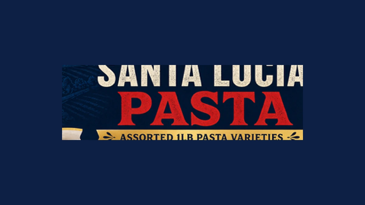 Santa Lucia brand card