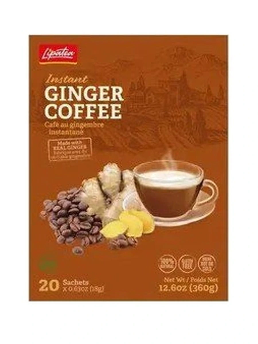 Lipa Honey Ginger Coffee (360gm x 24)